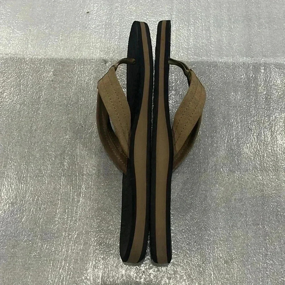 ❤️2/50❤️[10-10.5] Quiksilver Men's Carver Suede 3Point Flip Flop Athletic Sandal - Picture 2 of 5